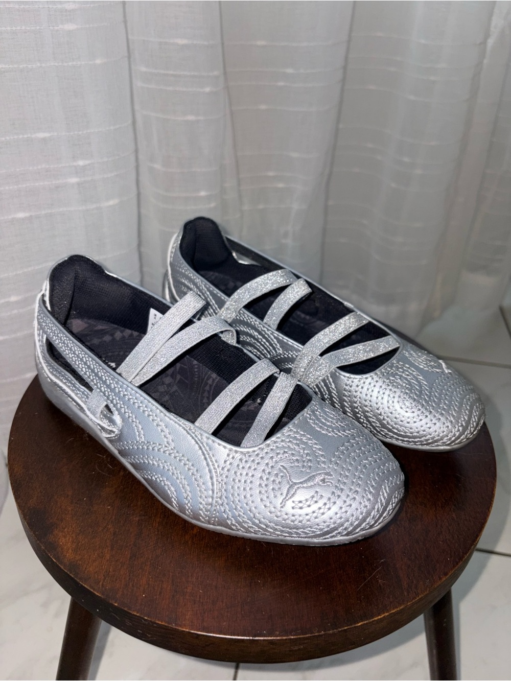 Puma x Wicked Speedcat Ballet Silver Slippers